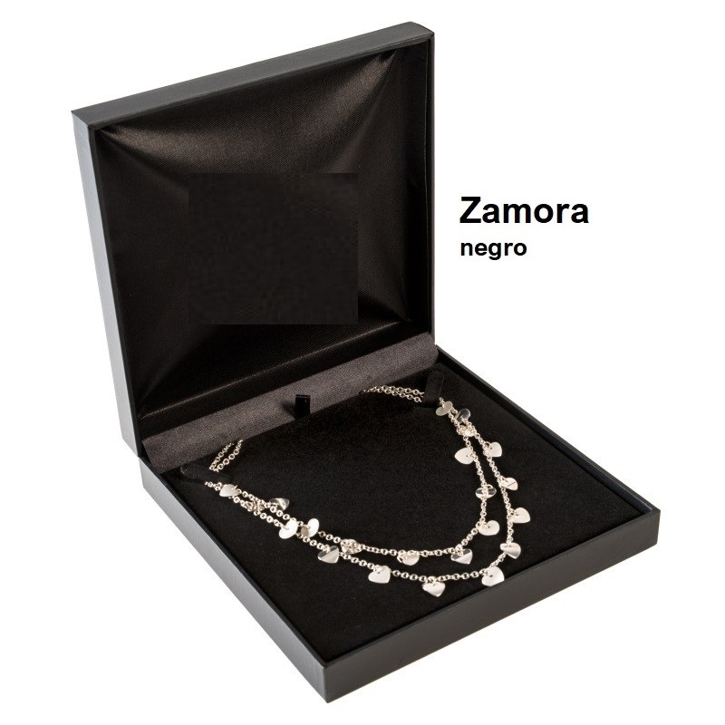 Zamora jewelry box necklace 160x160x35 mm.